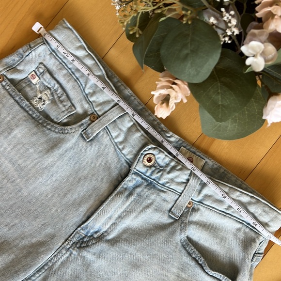 Ag Adriano Goldschmied Ex Boyfriend Slouchy Slim Jean Shorts - Picture 7 of 8